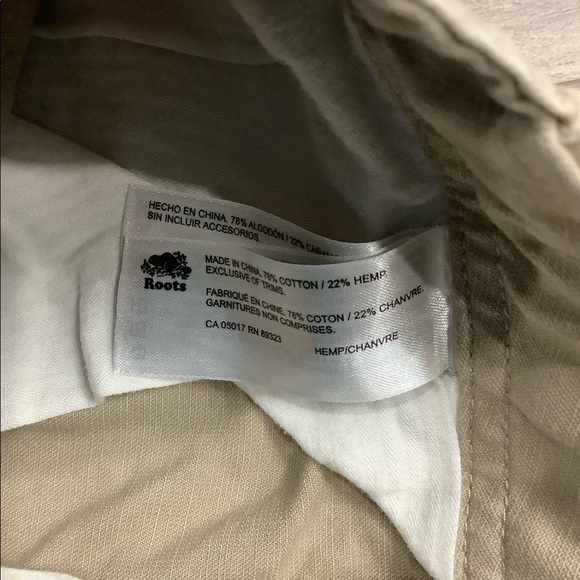 Men's Roots 30 Small Shorts Chino Khakis Khaki Darwstring Disc Golf Skater NWOT - Picture 8 of 8